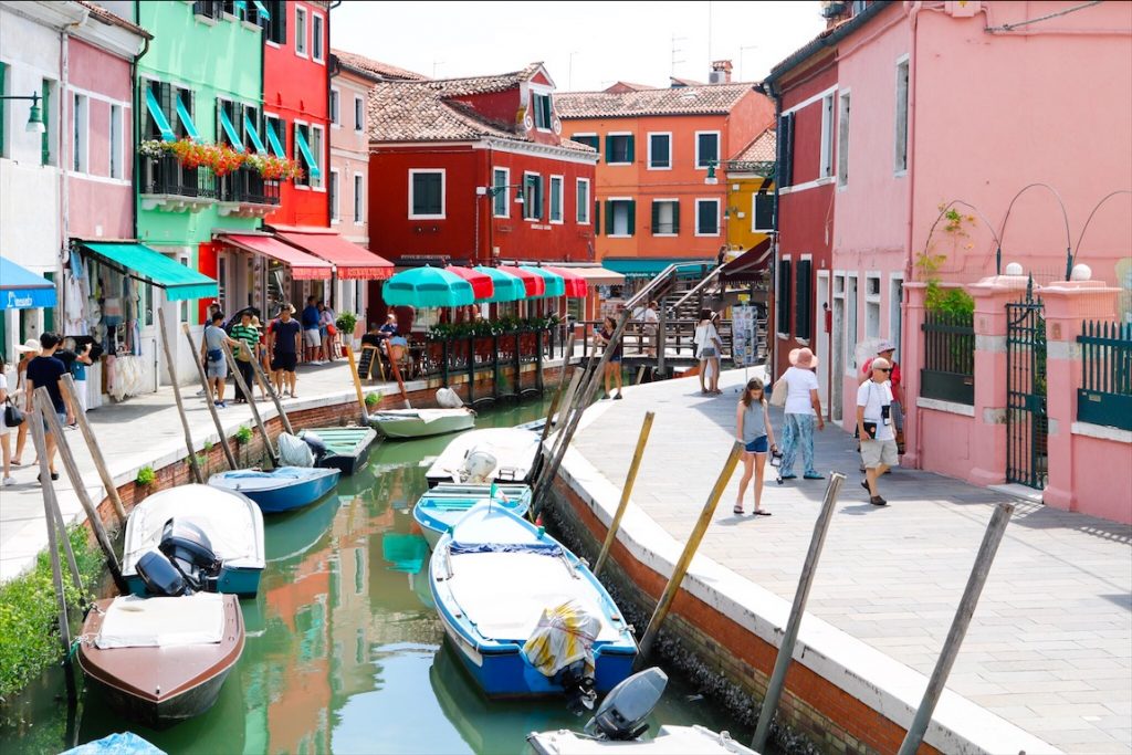 Italien, Venedig, Sommerurlaun Italien
