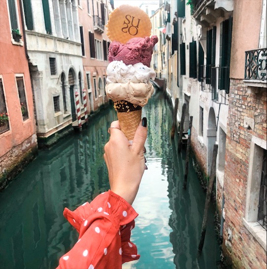 Bestes Eis in Venedig, Suso Eis Nuss